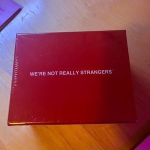 We’re not really strangers game
